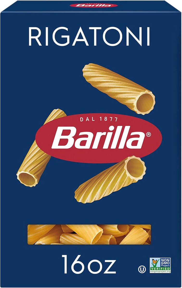 Rigatoni Pasta 500g - Grote Holle Macaroni van Harde Tarwe