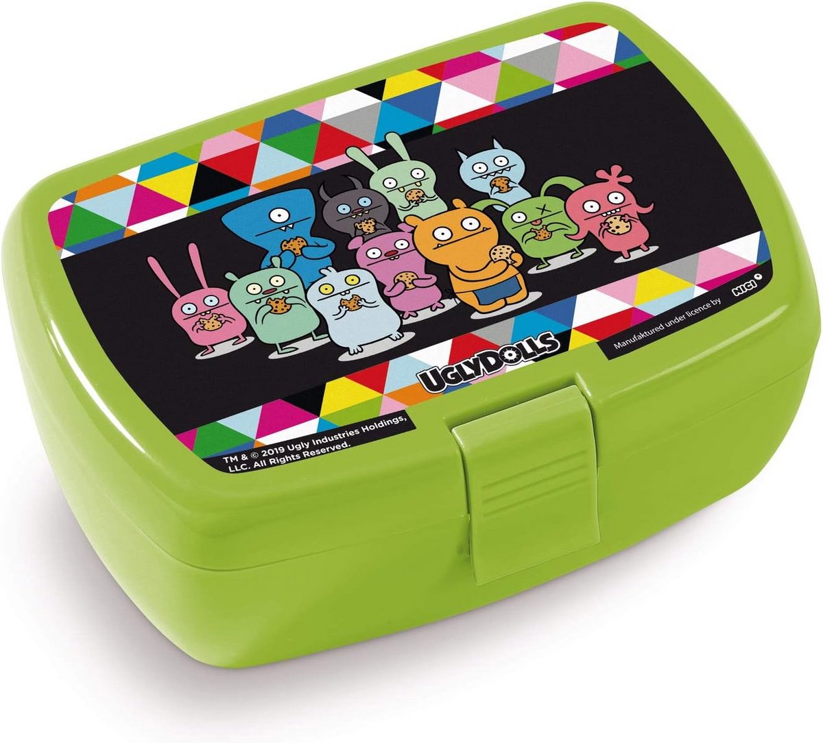Kleurrijke Broodtrommel met Ugly Dolls Design - Lunchtrommel voor Kinderen