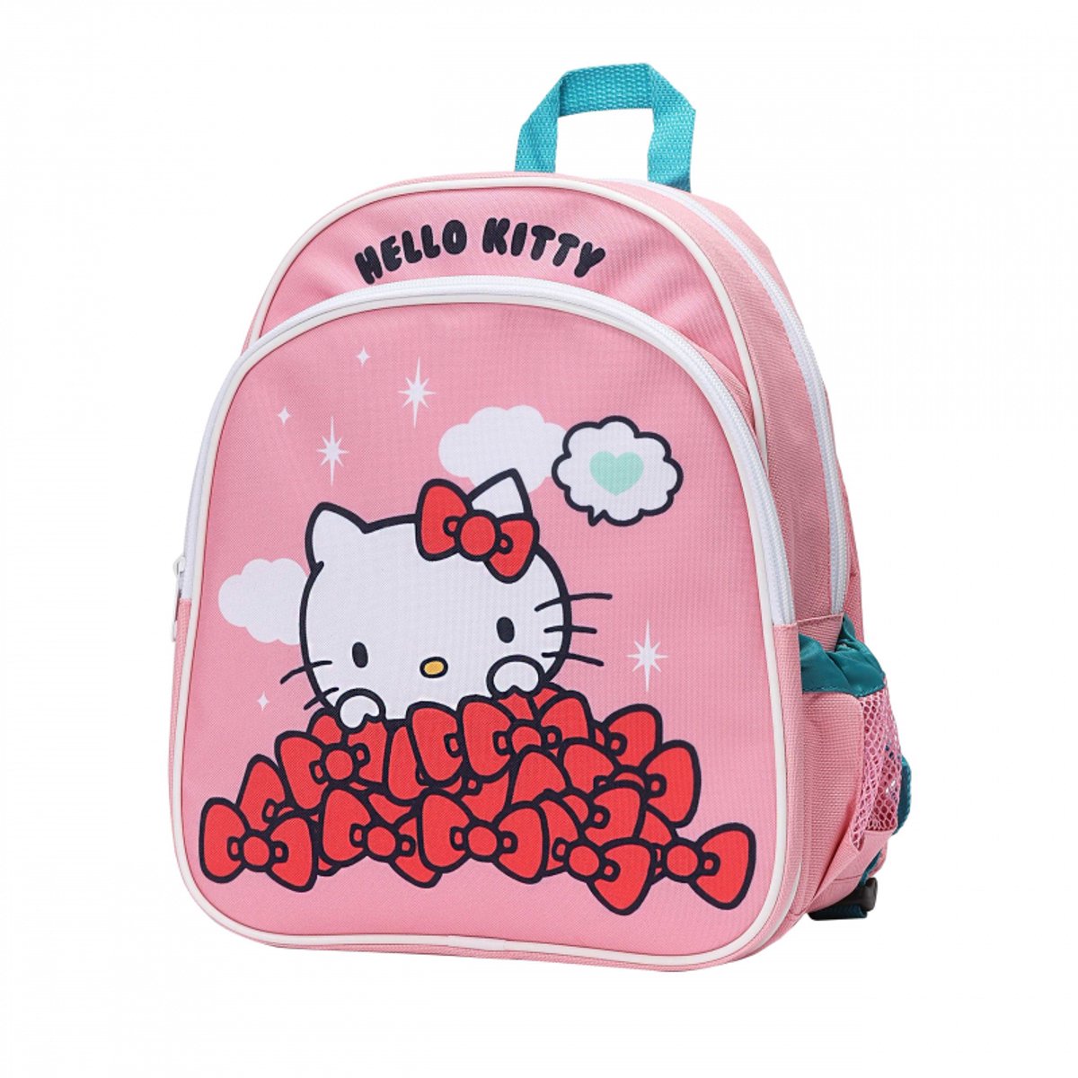 Micki Hello Kitty rugzak roze kinderrugtas - cartoon print.