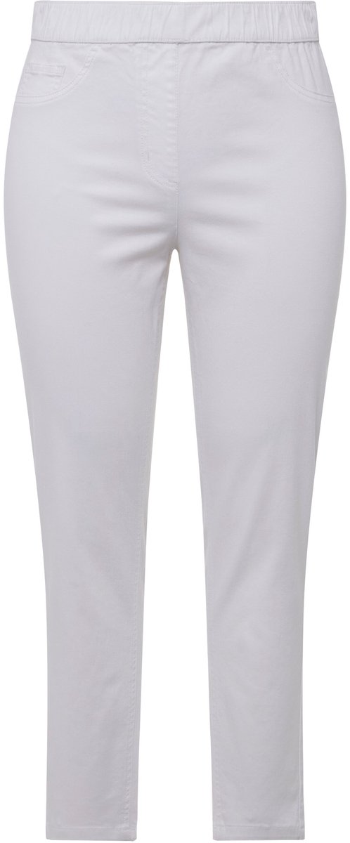 Angel of Style - Dames - Jegging Jule Slim Fit waseffecten elastische tailleband - Sneeuwwit - Maat 112