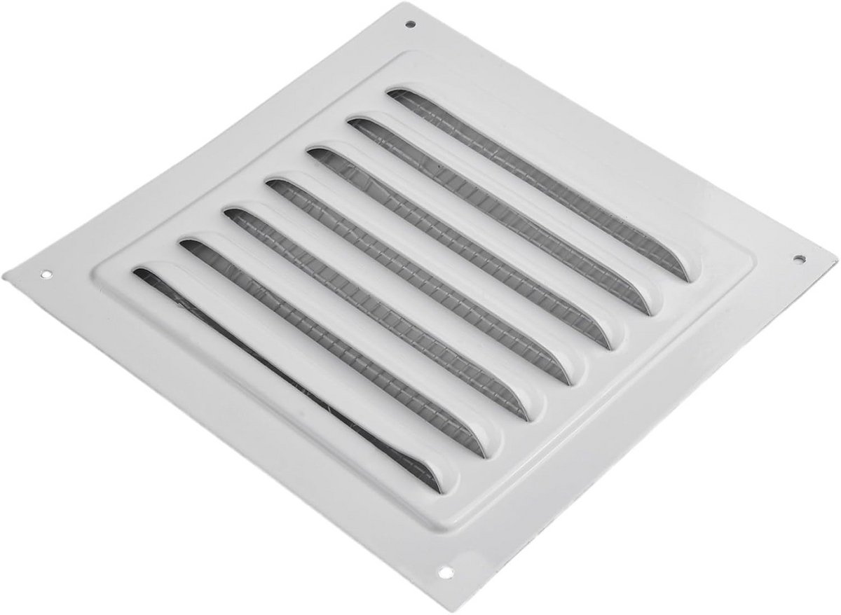 Vierkante Ventilatie Roosterhoes Aluminium Wit voor Muur en Plafond