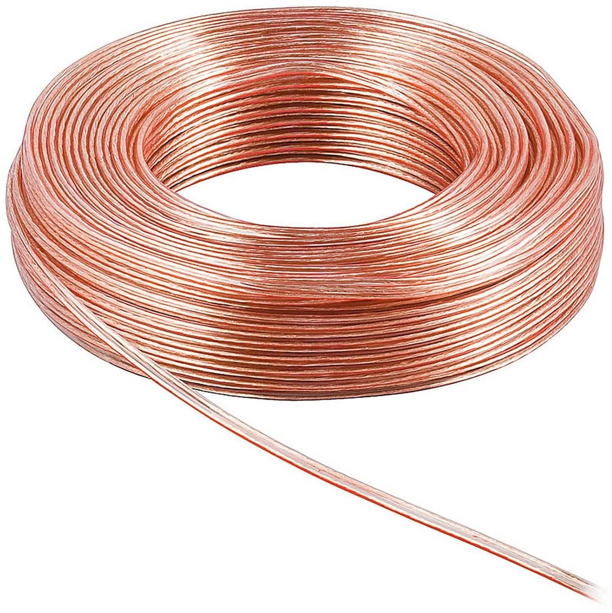 Tweelgeaderige Elektrische Draad 2 x 0,5mm² voor LED Strips 5 Meter