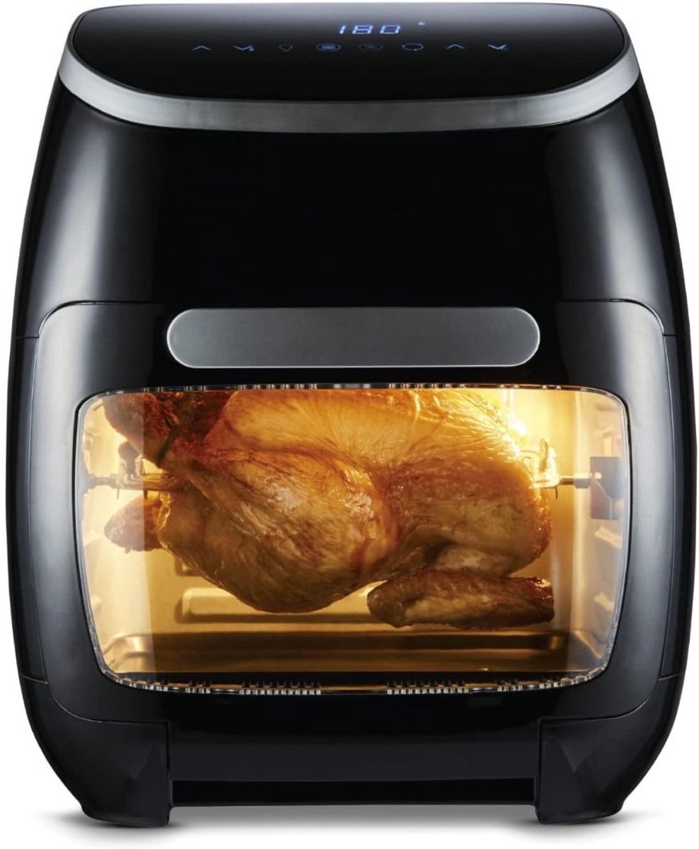 Nexvo® Heteluchtoven - Oven - Airfryer Oven - Zwart - 33cm x 39cm x 38cm