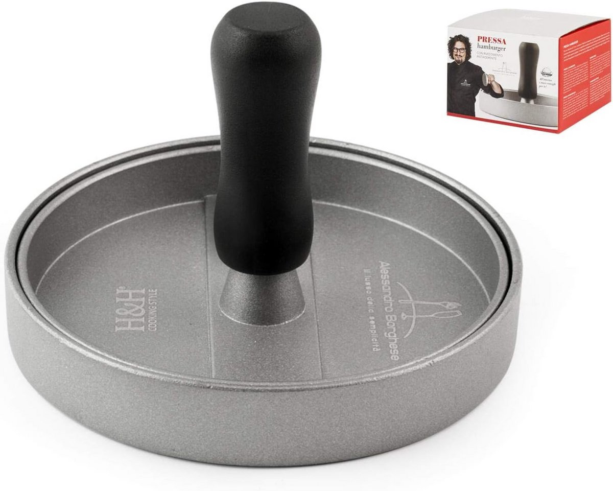 Ronde Hamburgerpers Aluminium voor Perfecte Burgers