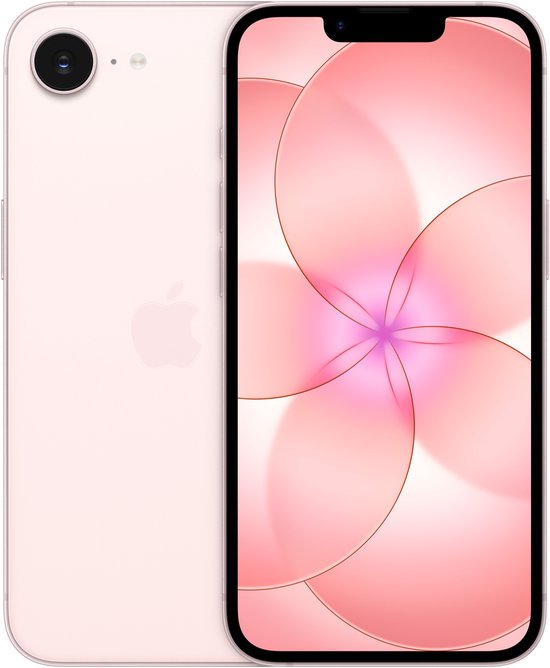 Apple iPhone 17e 512GB Lichtroze smartphone 6,1″ OLED A19-chip 48MP camera MagSafe draadloos opladen IP68 waterbestendig