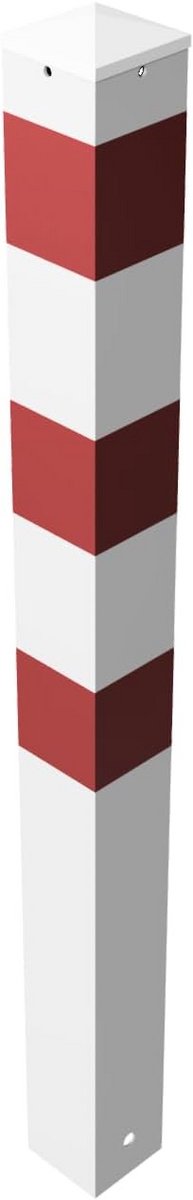 Stationaire Afsluitpaal 100x100 mm voor Betonmontage