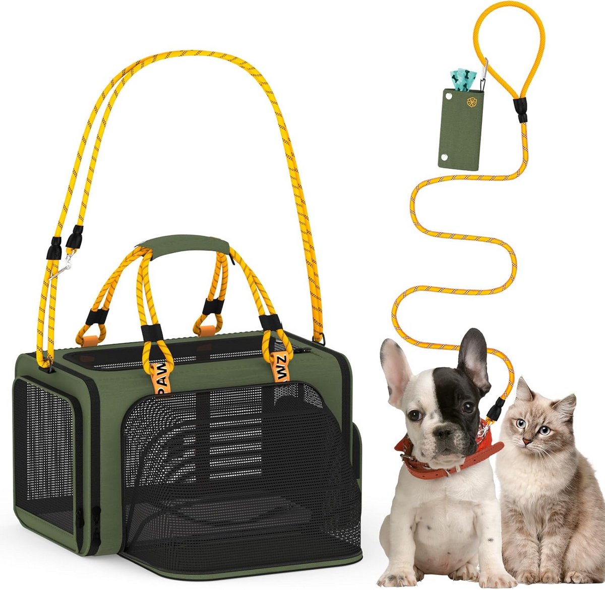 Groene Reistas voor Honden en Katten