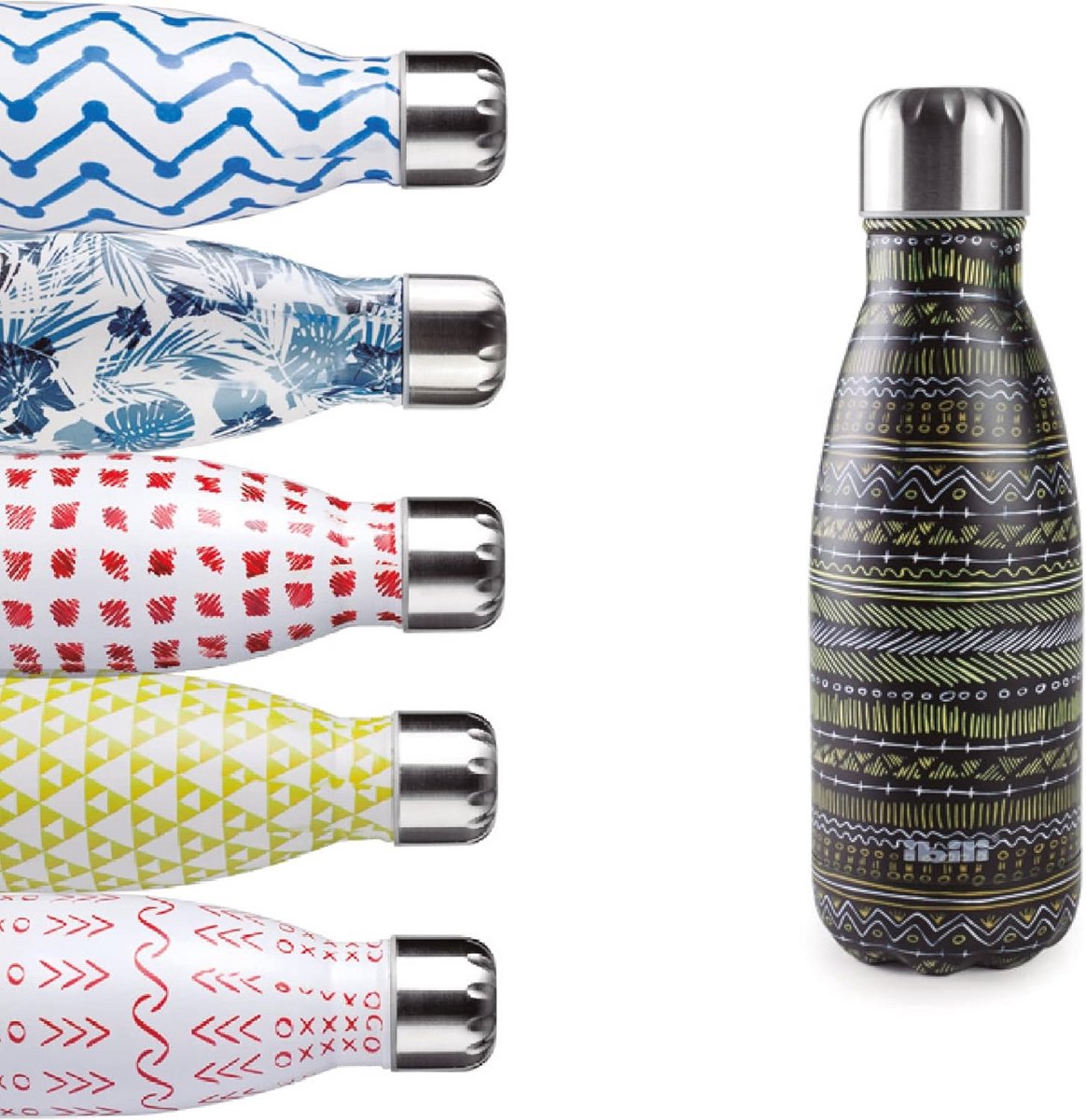 Thermosfles 350 ml met Dubbele Wand - RVS - Herbruikbaar Drinkfles