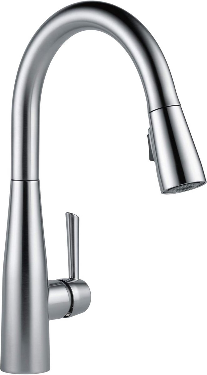 Keukenkraan Uittrekbaar Met Magneet Docking Arctisch RVS - Touch Clean en Levenslange Gara