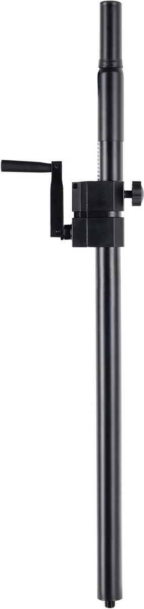 In hoogte verstelbare speakerstang M20 met zwengel 95-148 cm voor subwoofer montage