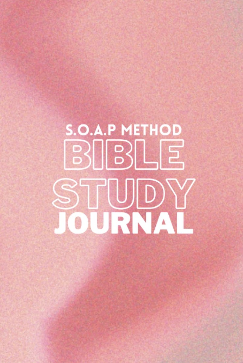 Bijbelstudie Journal met S.O.A.P Methode voor Diepgaande Schriftanalyse