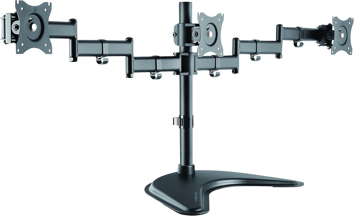 Platte Bureau Monitorbeugel voor Schermen tot 27 Inch