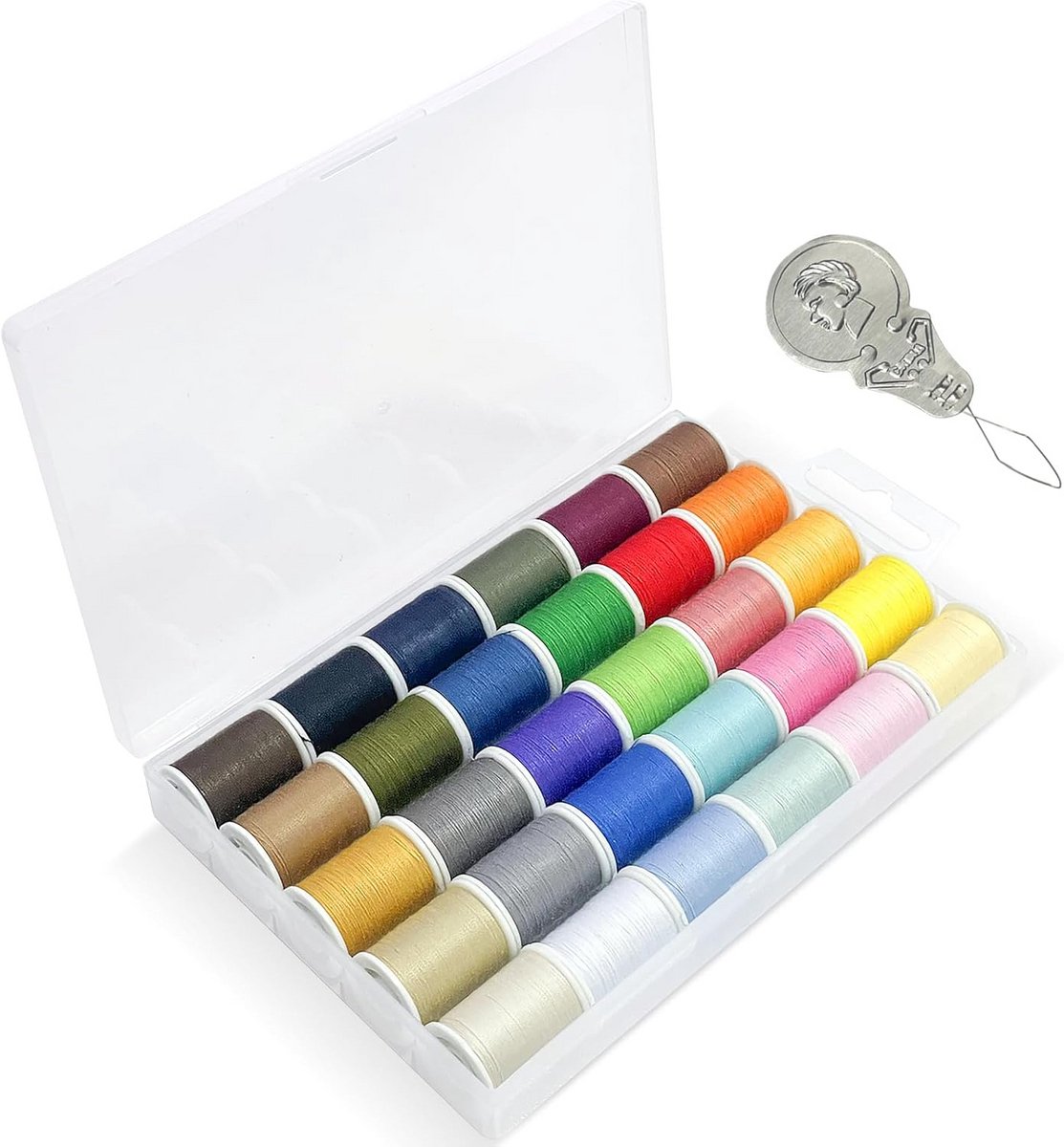 Set van 30 Kleuren Polyester Naaigaren voor Hand- en Machinaal Naaien