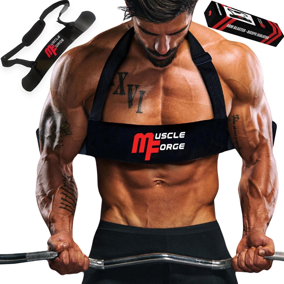 Biceps Isolator Arm Blaster voor Maximale Spiergroei en Krachttraining