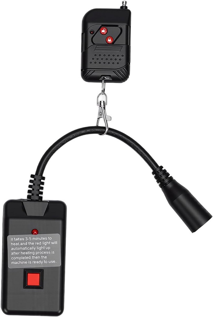 Draadloze Afstandsbediening met Dubbele Knoppen voor Rookmachines - 315MHz
