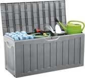 Waterdichte Opbergbox tuin 340L - Tuinkist voor Kussens, Gereedschap en Buitenaccessoires - Rotbestendig