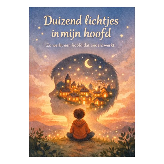 Duizend lichtjes in mijn hoofd - Kinderboek over ADHD, drukke gedachten, overprikkeling en grote gevoelens (6 jaar) - Mijn Chaos Brein