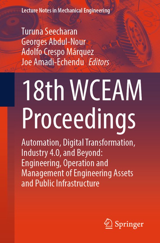 Lecture Notes in Mechanical Engineering- 18th WCEAM Proceedi ... - cover