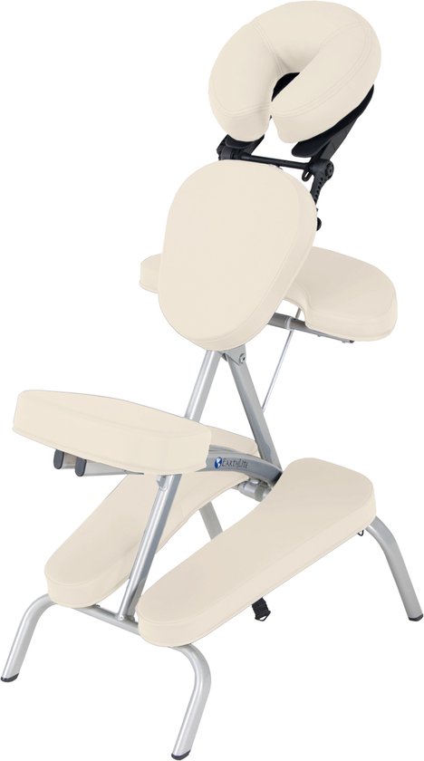 Earthlite Vortex Massagestoel Vanille Crème