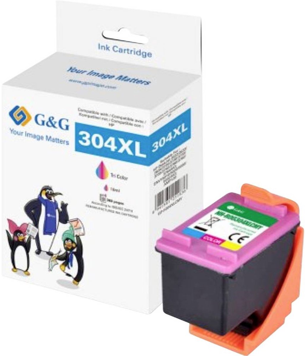 G&G Inktcartridge Compatibel GP-H304XLCMY