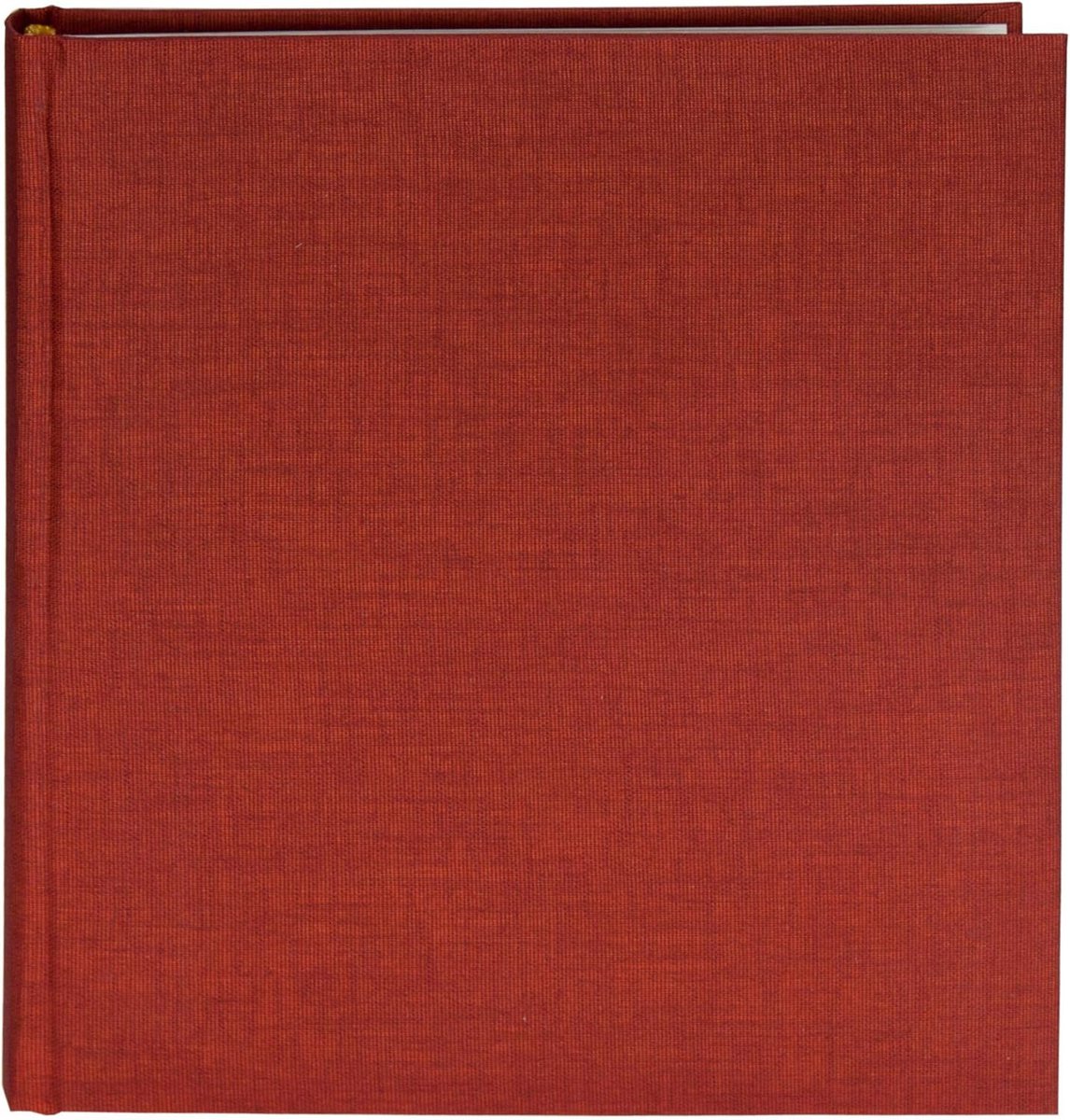 Rood Fotoalbum met Linnen Omslag en 100 Pagina's - Fotoboek met Pergamijn Bescherming
