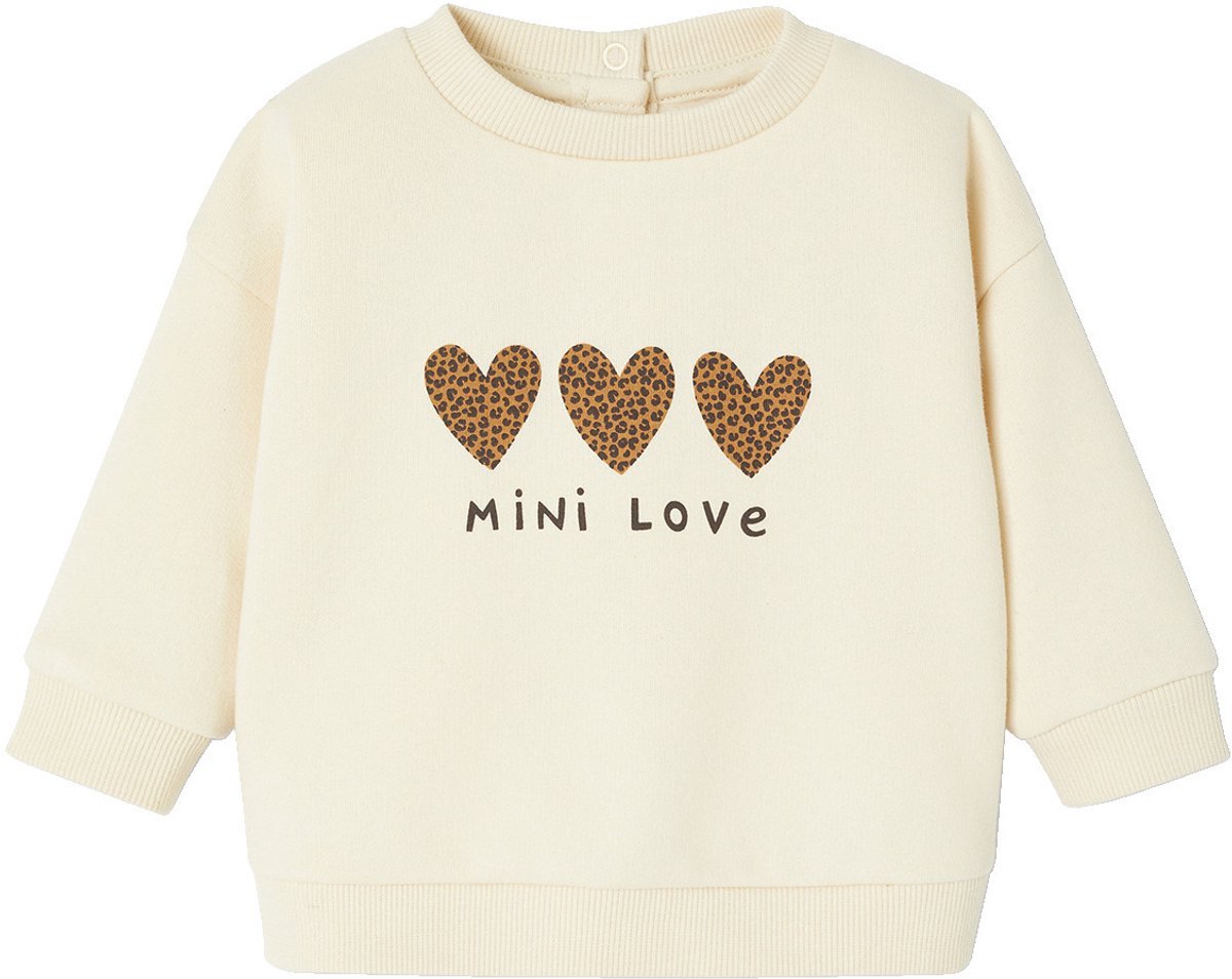 Vertbaudet Baby sweater met bedrukte boodschap