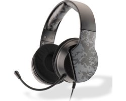 Freaks and Geeks SPX-300 - Bedrade Gaming Headset - Buigbare/Afneembare Microfoon - PS5 - Grijs Camo