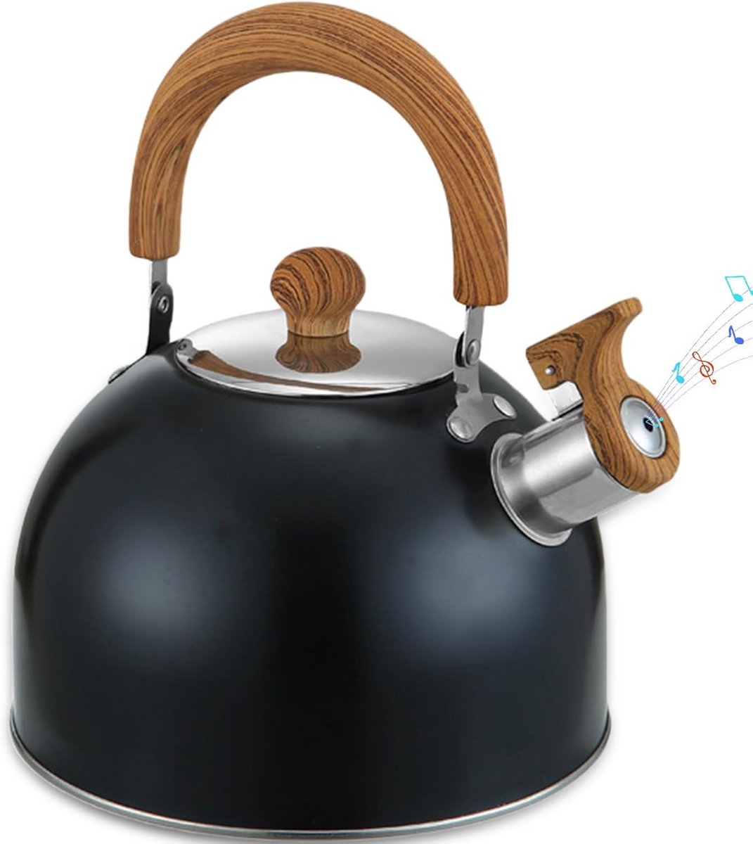 Fluitketels Voor op Gas - Waterkoker - Heetwaterdispenser - Camping - Edelstaal