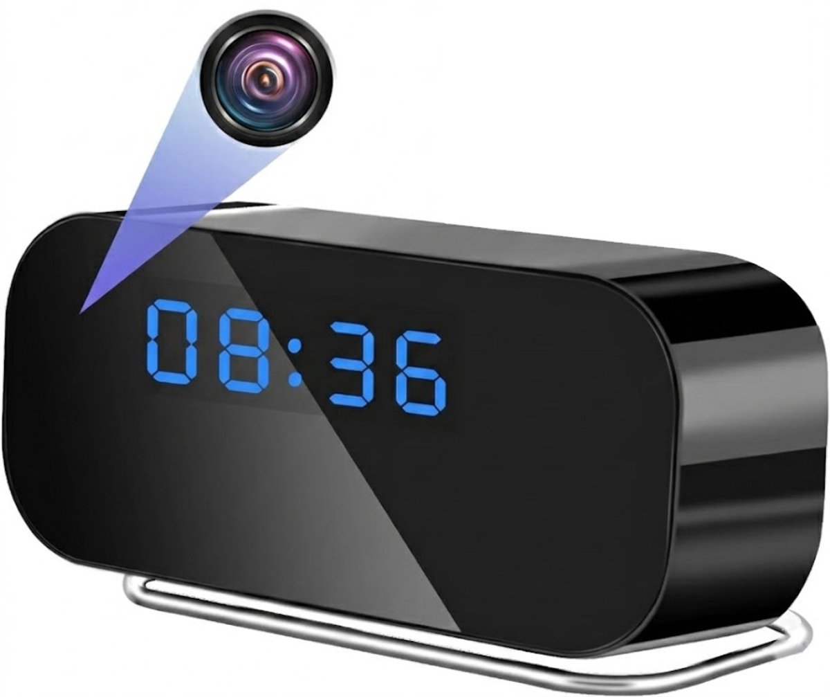 NBAP® Verborgen Camera - Spy Camera - Spionage -Zwart