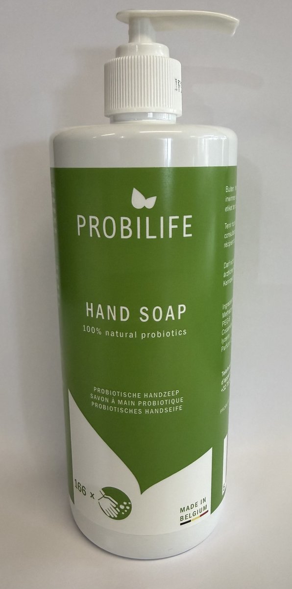 Probilife - handzeep - 500ml met pomp - probiotische handzeep