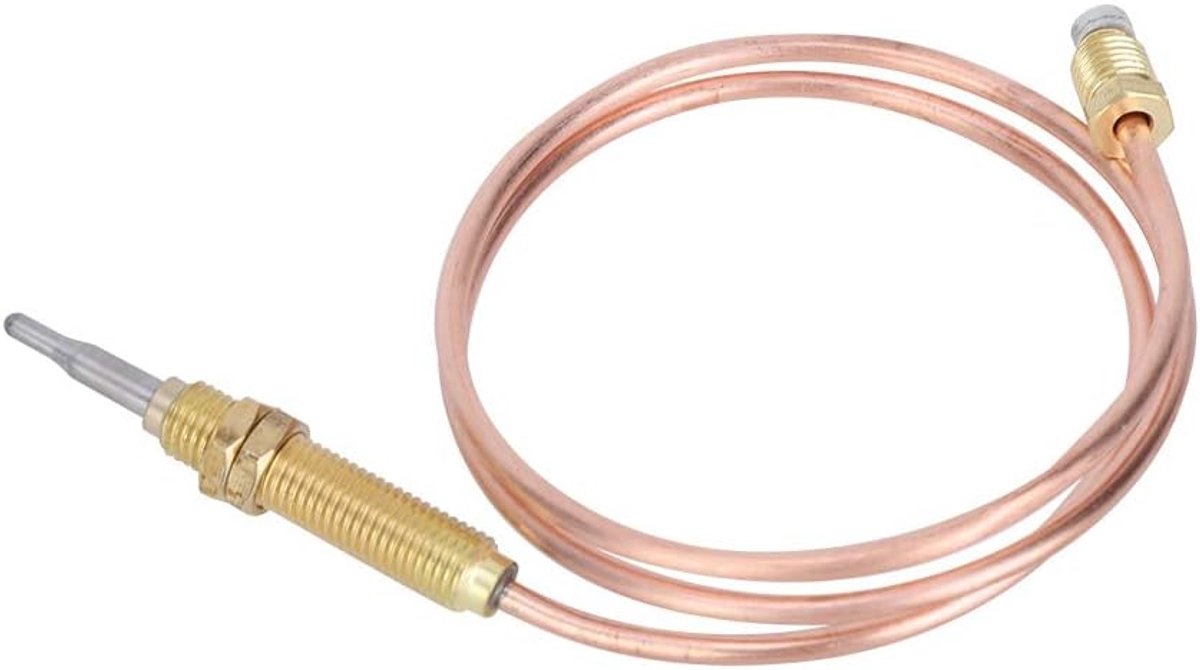 Gasthermoelement Set - Gasbrander Sonde - Veilige Verbranding - Snelle Registratie - M8 x 1 - Metaal