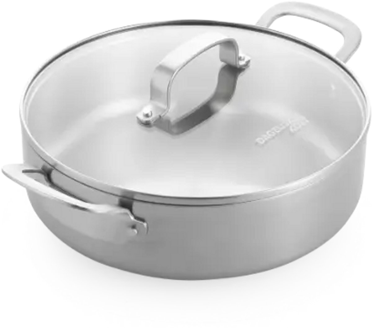 Dagelijkse Kost Jeroen Meus Proline 3-Ply stoofpan met deksel D26cm