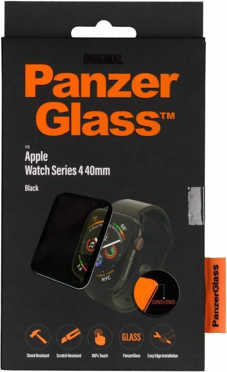 PanzerGlass™ Full Body Apple watch 4/5/6/SE 40mm - Black