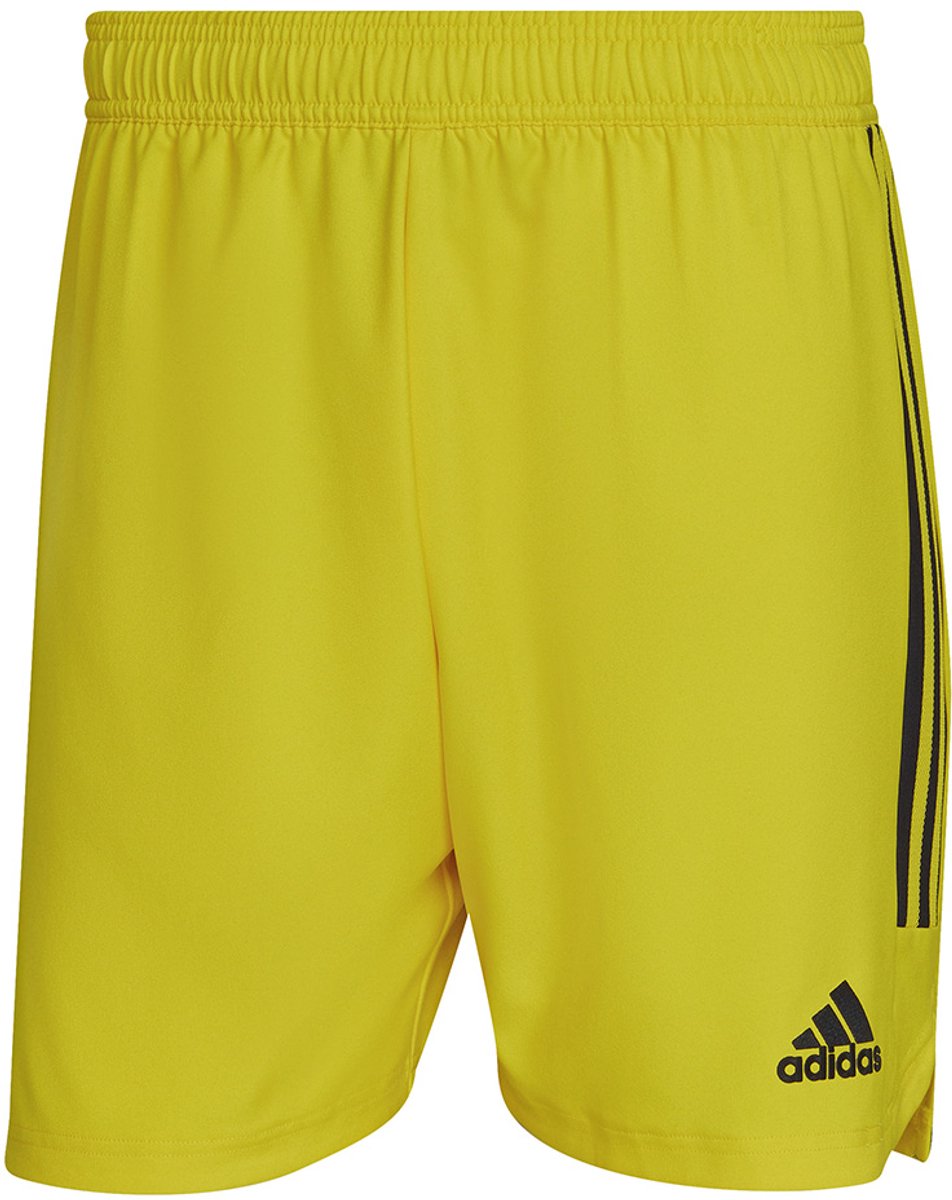 Herenshort adidas Condivo 22 Match Day - Geel - M
