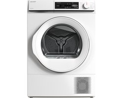 Sharp KDNA8S6WCBE - warmtepomp droger - energie label C - 15 programma's - LED trommelverlichting - links en rechts draaiend - wit