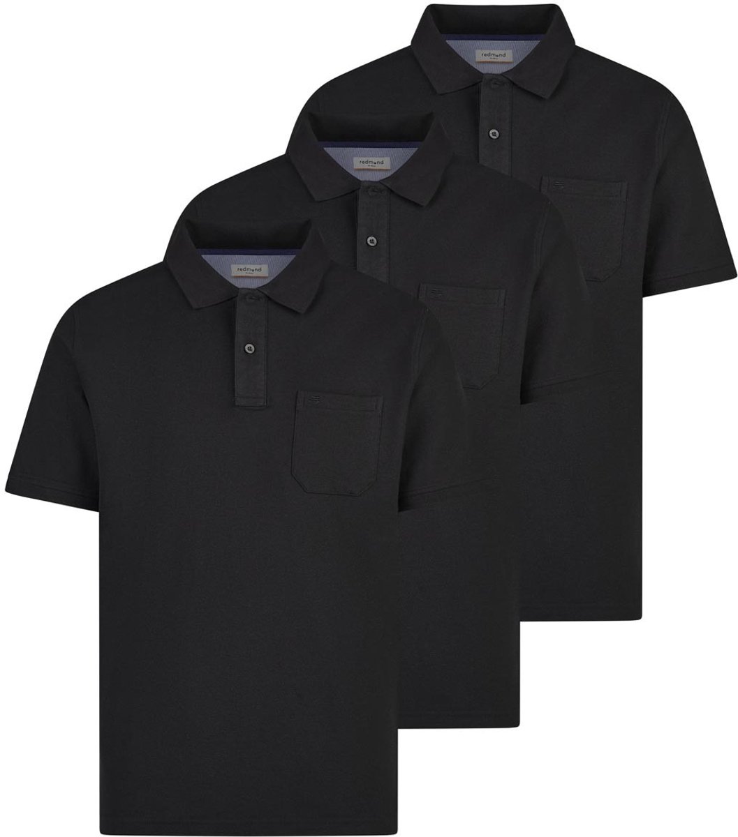 Redmond Heren poloshirt 3 pack Basic