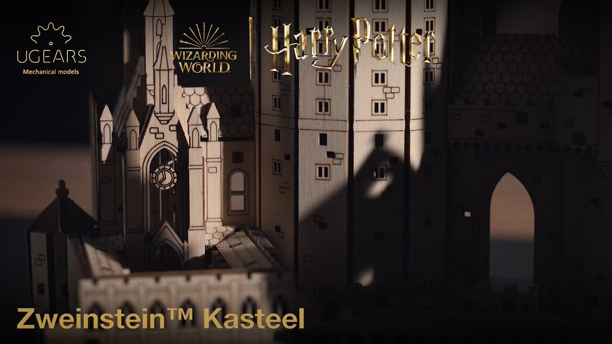 UGEARS 3D Houten puzzel Hogwarts Kasteel – houten puzzel voor volwassenen Harry Potter spel - modelbouwset Harry Potter geschenken 3D puzzel houten bouwpakket hobby volwassenen - 340 stuks UGEARS 3D Houten puzzel Hogwarts Kasteel – houten puzzel voor volwassenen Harry Potter spel - modelbouwset Harry Potter geschenken 3D puzzel houten bouwpakket hobby volwassenen - 340 stuks