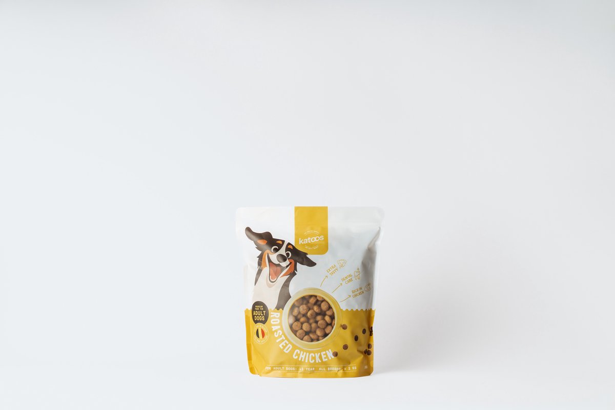 Katoos Roasted Chicken premium food voor volwassen honden