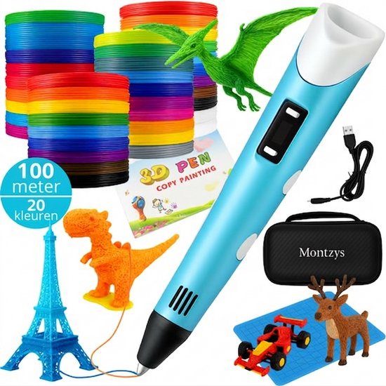 Montzys® Ultieme 3D Pen Set XXL