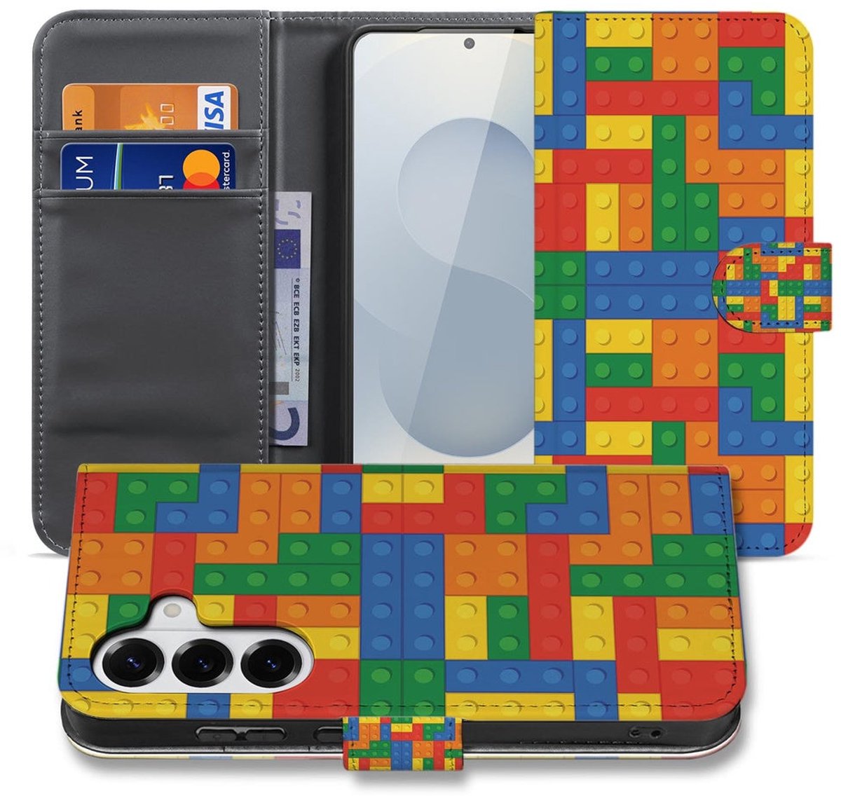 Samsung Galaxy S26 Hoesje Blokken Design