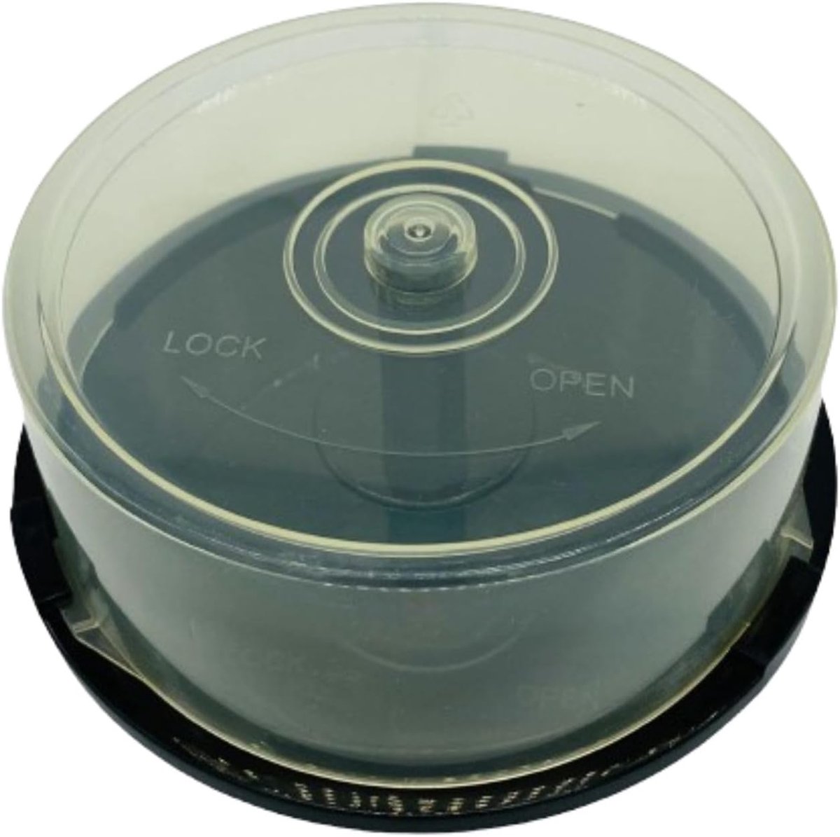 25 CD DVD opbergdoos met twist and lock systeem