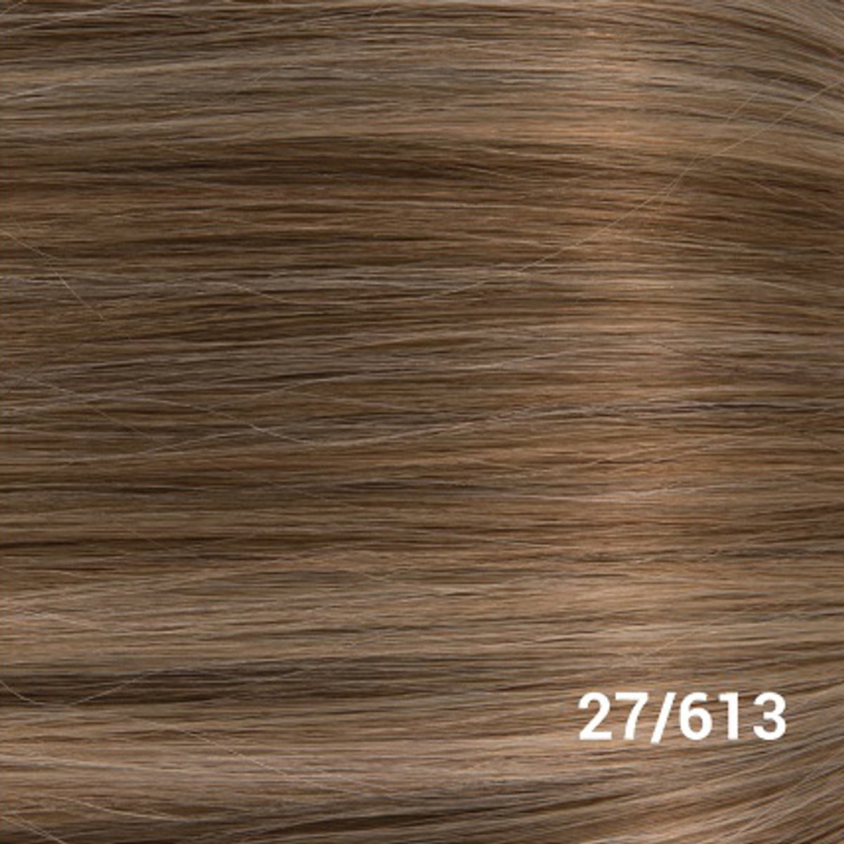 LUXHAIR LABEL BY LOTT. Premium Weft Hair Extensions – 16” / 40 cm – 110g – Dark & Light Blonde (#27/613) | 100 % Real Remy Human Hair Extensions Voor Volume & Lengte