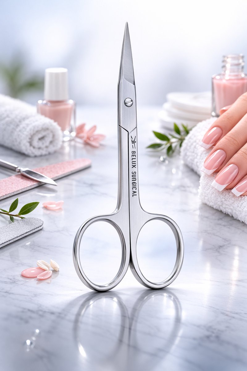 Belux Surgical Instruments / Professionele Nagelschaar - Stevige Nagelschaar voor Nagelhoeken, 9 cm