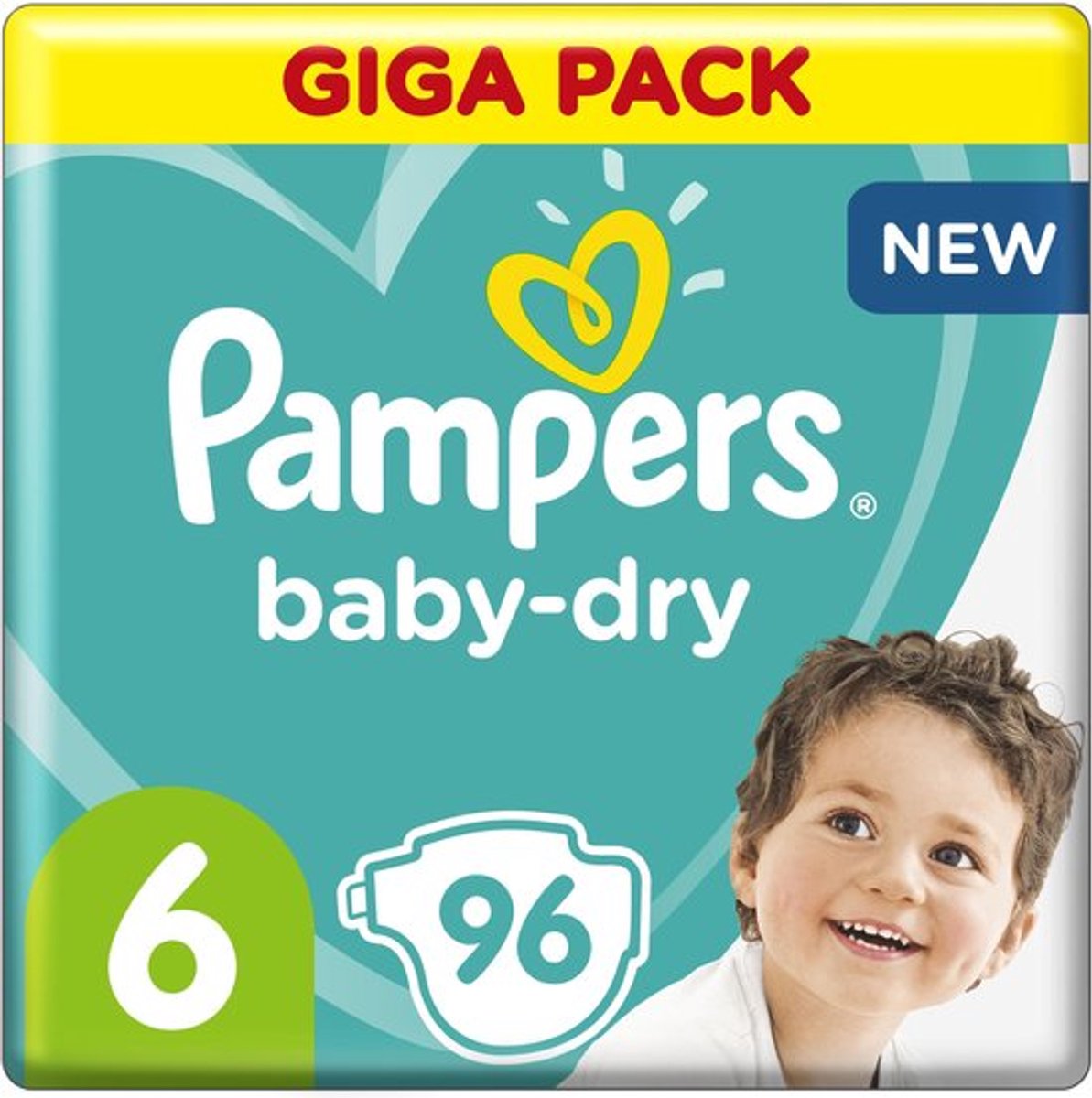 Pampers Baby-Dry Maandbox maat 6