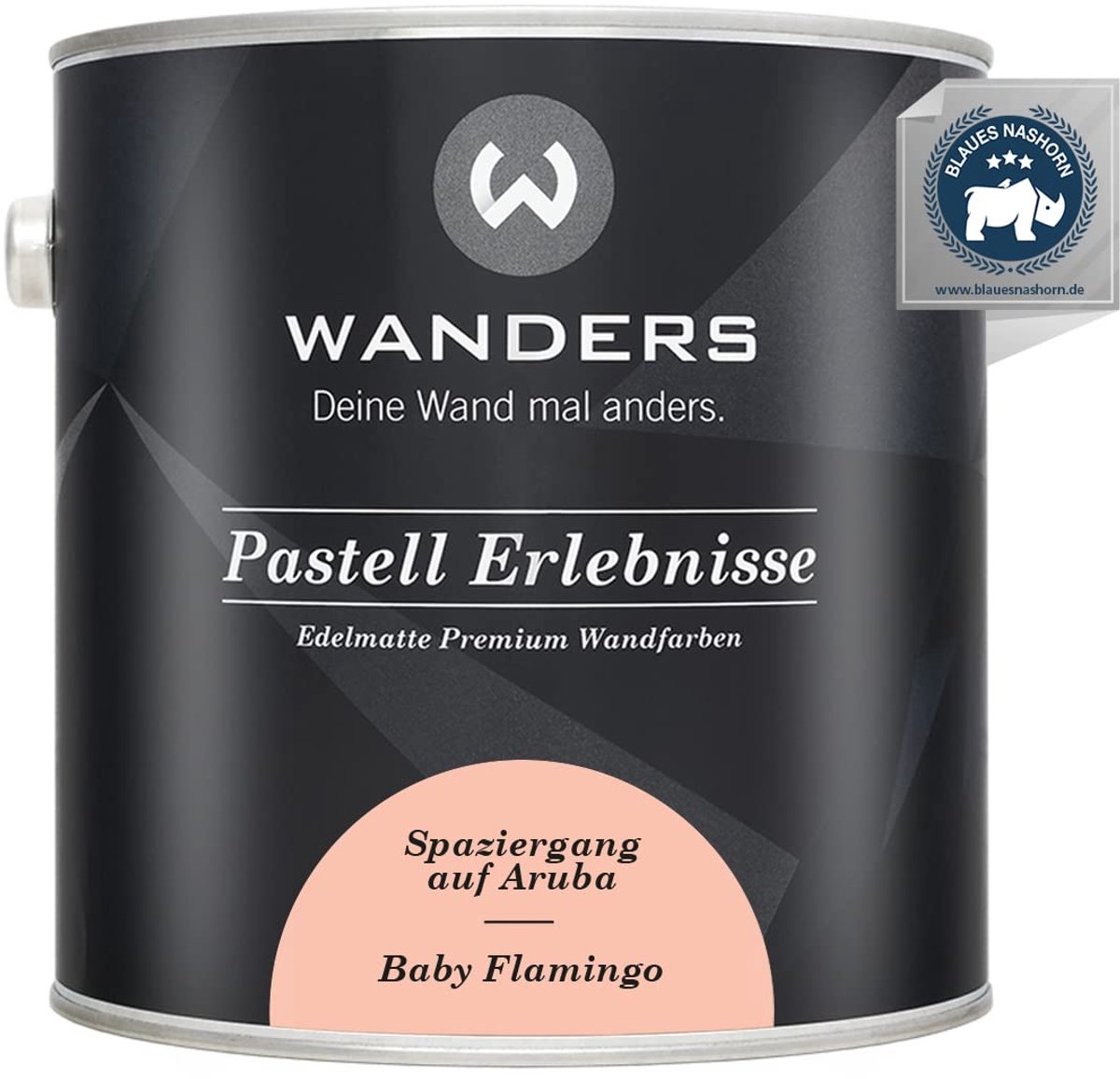 Wanders24 Pastel Erlebnisse krijtverf – Baby Flamingo – 2,5 l mat