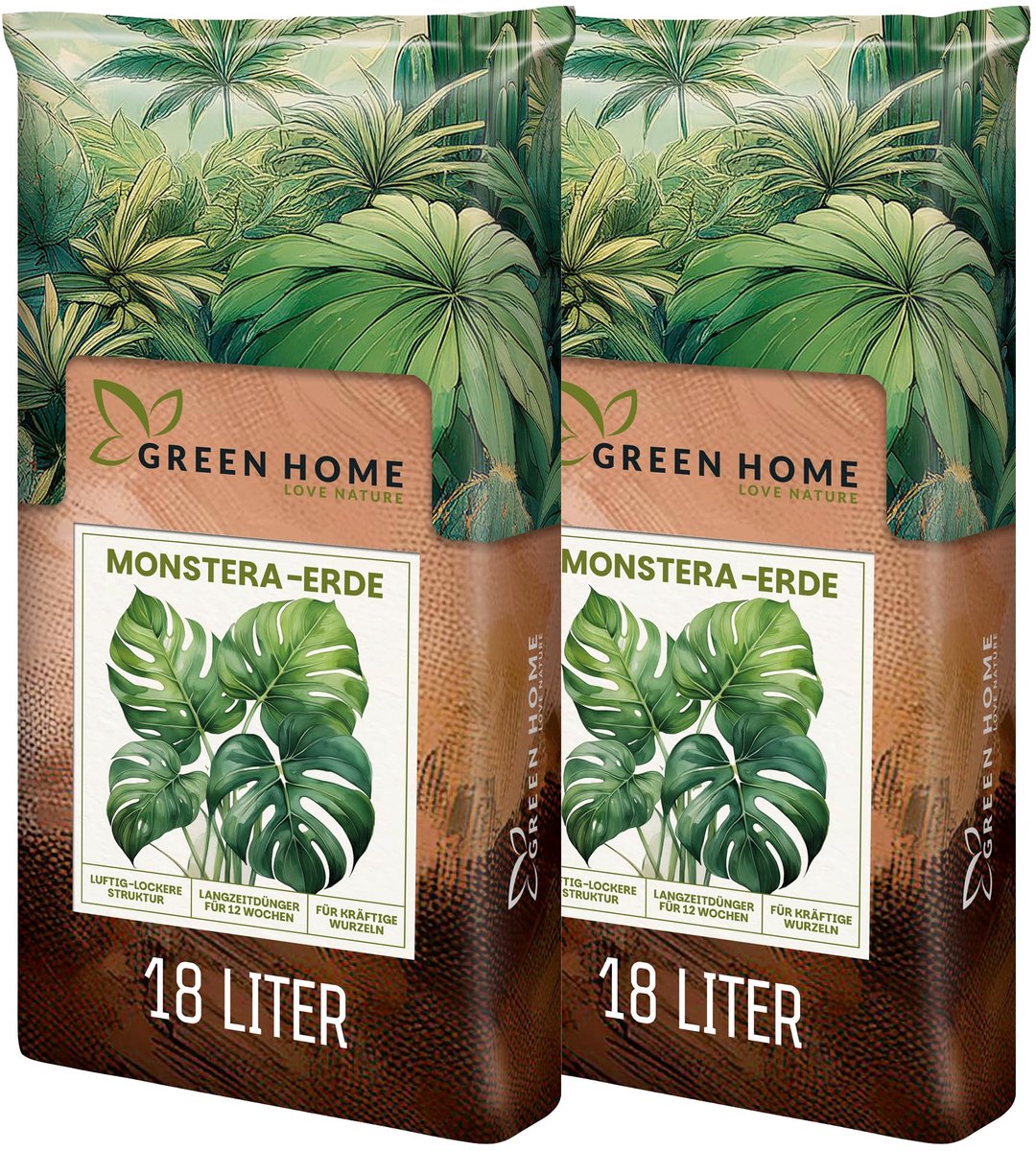 Green Home Monstera Potgrond - Luchtig en Doorlatend - Voor 