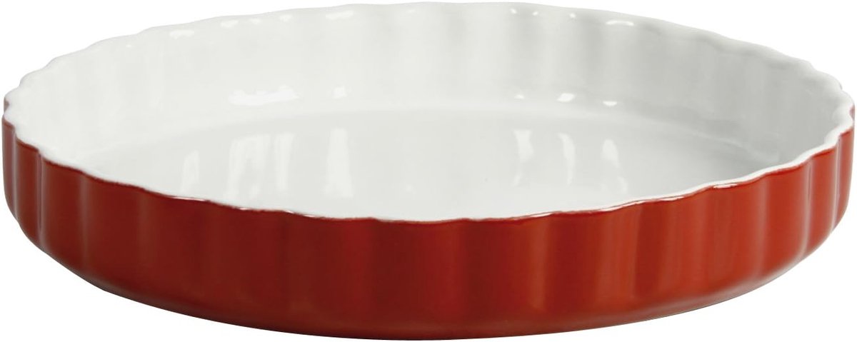 Keramische Fruitcakevorm 28 cm Frambooskleur
