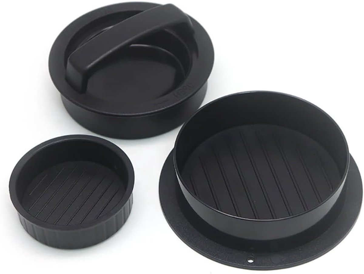 Professionele Hamburgerpers 3-in-1 - Perfecte Patties Maken voor Thuis