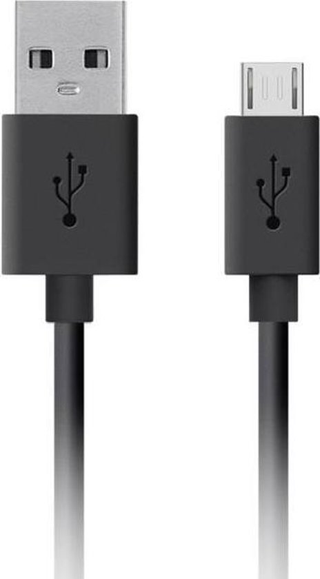 doos Zeggen Manifestatie Belkin Micro-USB naar USB A kabel - 3m - Zwart | bol.com