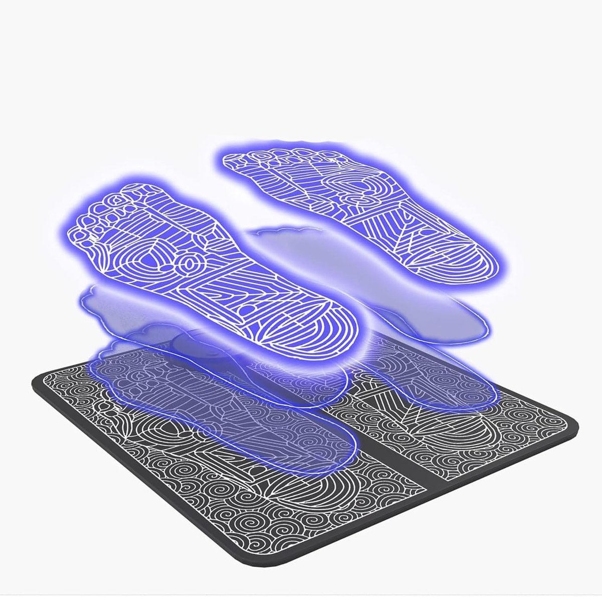 Voetmassagemat 31x28 cm - Acupressure voor bloedsomloop thumbnail 4